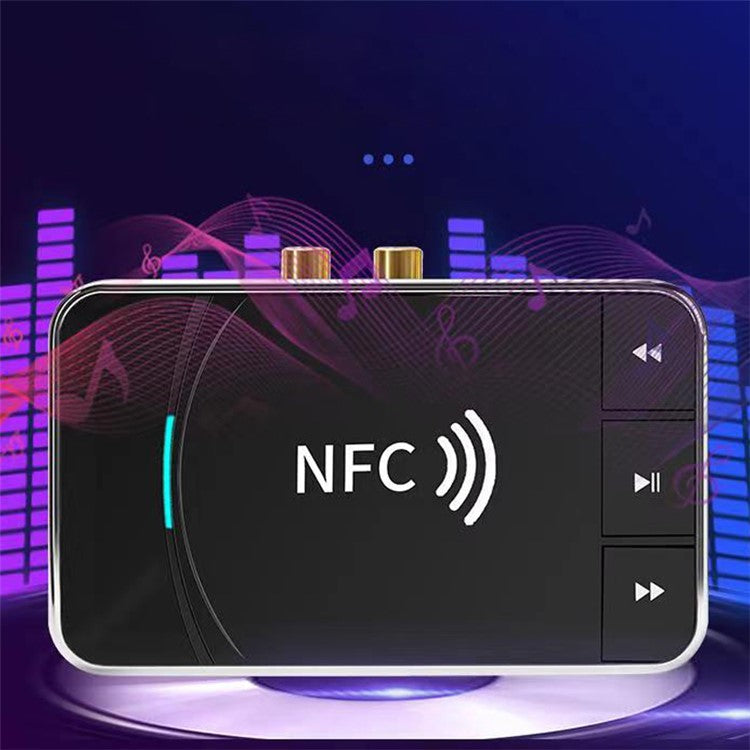 NFC Bluetooth Receiver AUX 3.5mm RCA Jack USB Smart Playback Stereo Audio Wireless Adapter Dongle