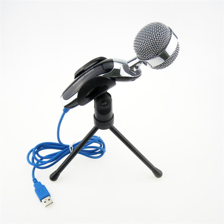 YANMAI SF-922B USB Desktop Microphone with Tripod Stand for Sound Recording, Video Conference, Chatting, Singing