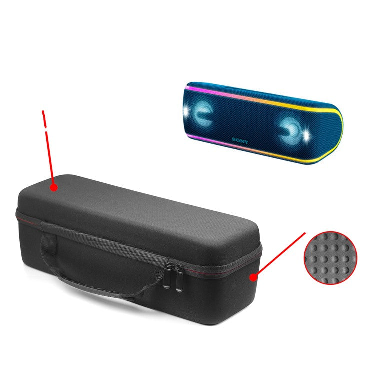 Shock-resistant Portable Nylon Storage Bag for Sony SRS-XB41 Bluetooth Speaker