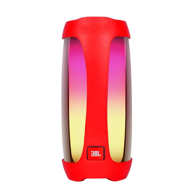 Soft Silicone Case for JBL Pulse 4 Bluetooth Speaker - Red