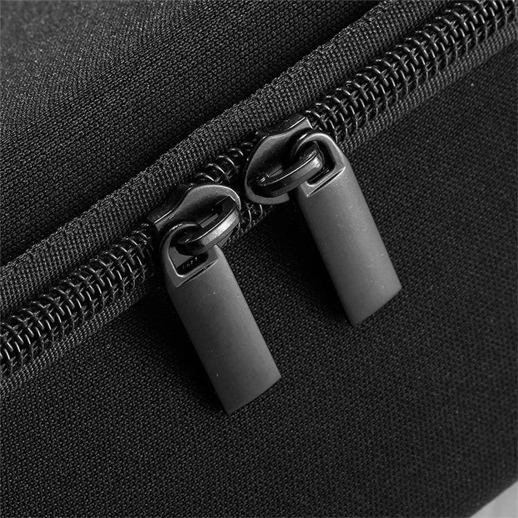 For JBL Flip 6/Flip 5/Flip 4 Rectangle Shockproof Carrying Case Bluetooth Speaker Storage Bag - Black/Grey