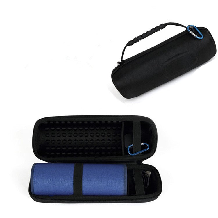 Shockproof Carrying Case Speaker Storage Bag with Shoulder Strap for Logitech UE Megaboom/UE Megaboom 3 - Black