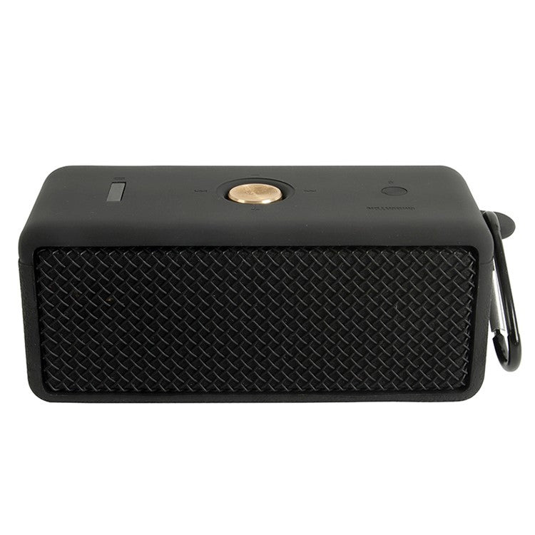 For Marshall EMBERTON Bluetooth Speaker Dust-proof Silicone Protective Cover - Black