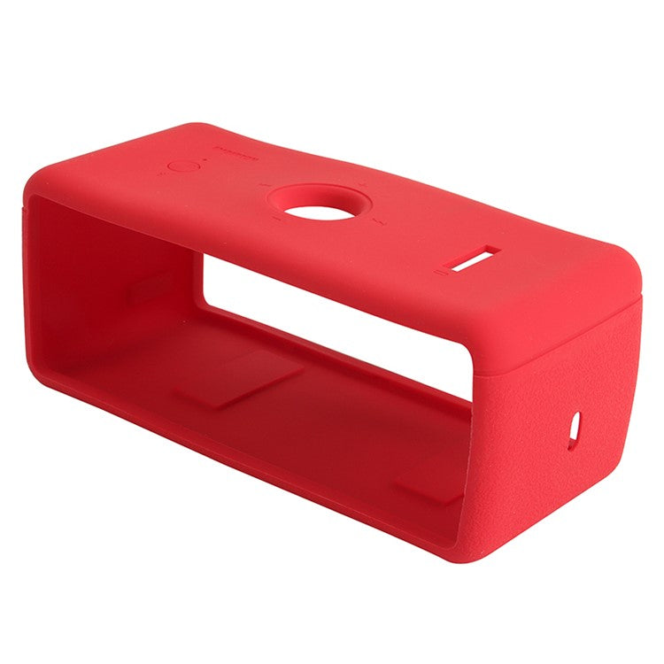 For Marshall EMBERTON Bluetooth Speaker Dust-proof Silicone Protective Cover - Red