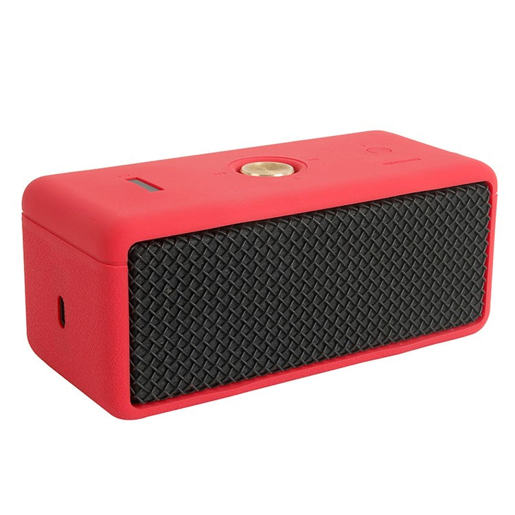 For Marshall EMBERTON Bluetooth Speaker Dust-proof Silicone Protective Cover - Red