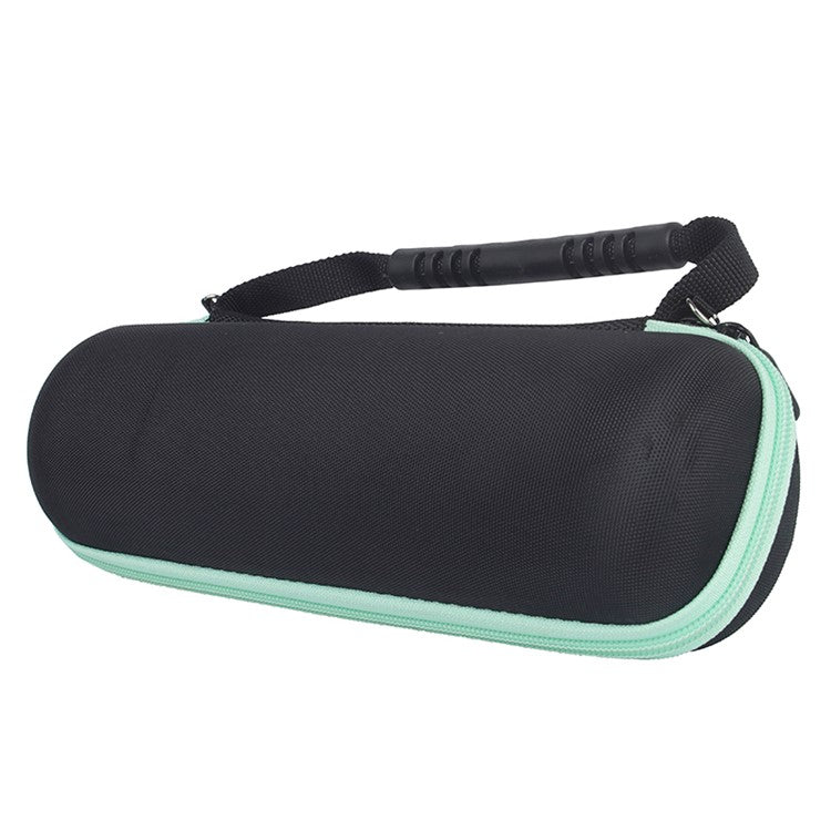 For JBL Flip 6/Flip 5/Flip 4 Portable Shockproof Carrying Case Bluetooth Speaker Storage Bag - Black/Green