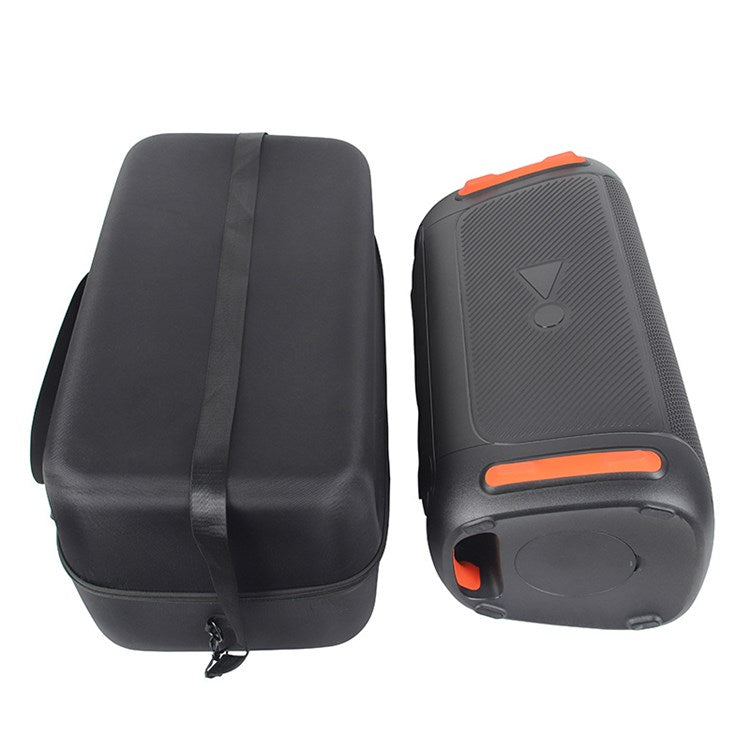 For JBL Partybox 110 / Partybox 100 Portable Bluetooth Speaker Carrying Case Nylon+EVA Shockproof Storage Bag with Microphone Case