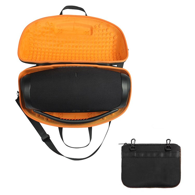 For JBL boombox 2 / 3 Bluetooth Speaker Protective Case Shockproof Carrying Storage Bag - Black / Orange