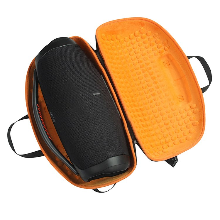 For JBL boombox 2 / 3 Bluetooth Speaker Protective Case Shockproof Carrying Storage Bag - Black / Orange