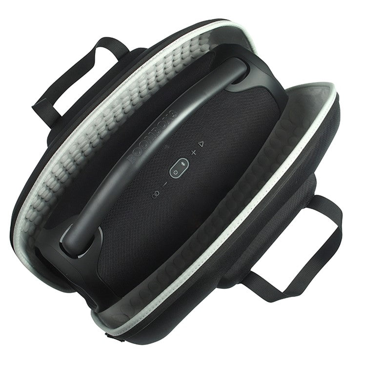 For JBL boombox 2 / 3 Bluetooth Speaker Protective Case Shockproof Carrying Storage Bag - Black / Grey