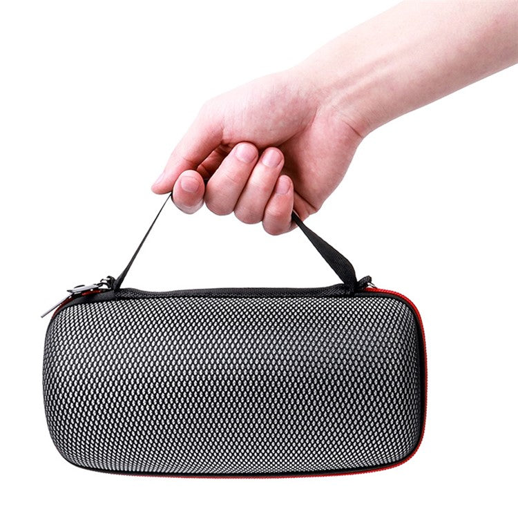 For JBL Pulse4 Carrying Case Bluetooth Speaker Anti-drop Protective Cover with Strap - Mesh