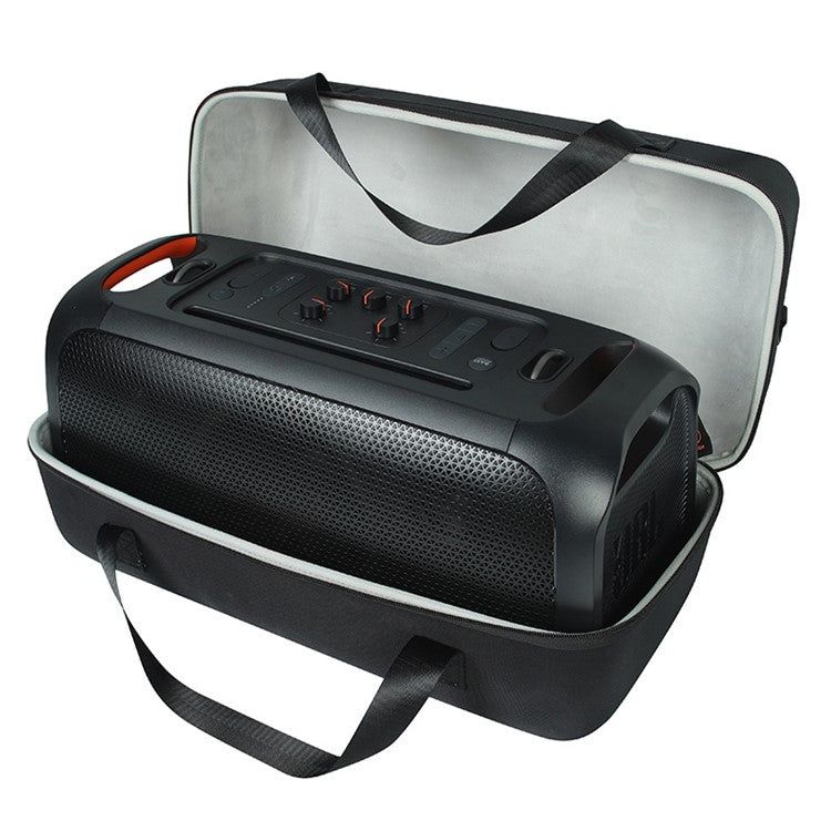 For JBL PartyBox On-The-Go Portable Storage Bag Hard EVA Shockproof Carrying Speaker Case - Grey