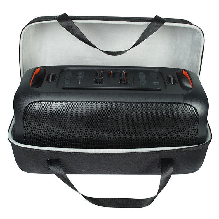 For JBL PartyBox On-The-Go Portable Storage Bag Hard EVA Shockproof Carrying Speaker Case - Grey