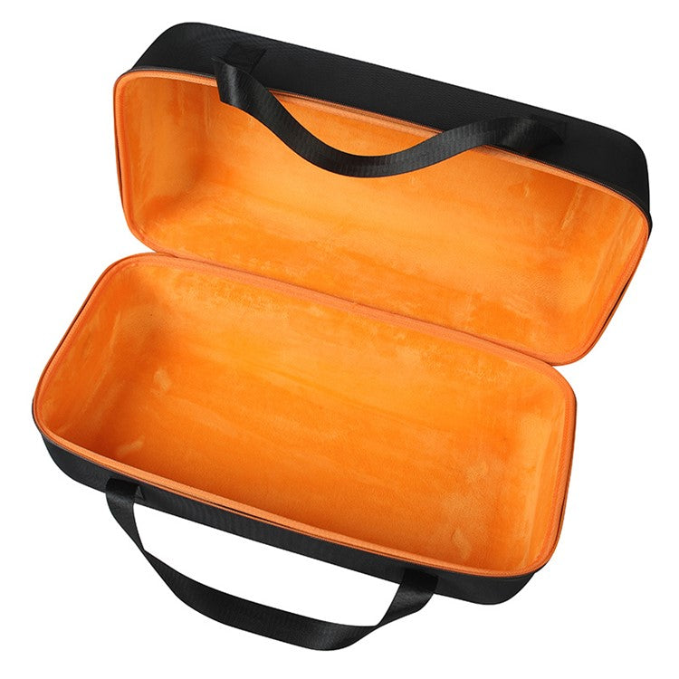 For JBL PartyBox On-The-Go Portable Storage Bag Hard EVA Shockproof Carrying Speaker Case - Orange