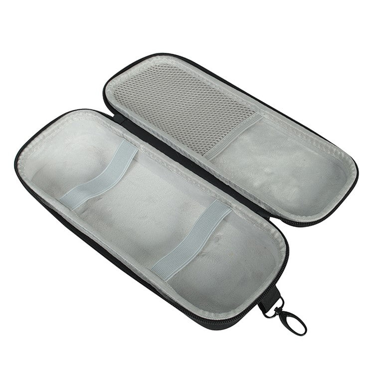 for JBL PartyBox On-The-Go Shockproof Hard EVA Storage Bag Carrying Box with Microphone Bag - Grey