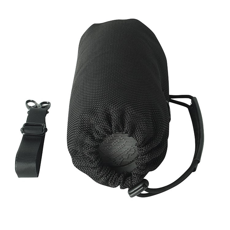 For JBL Pulse4 / 3 Drawstring Design Mesh Carrying Pouch Bluetooth Speaker Protective Sleeve Crossbody Bag