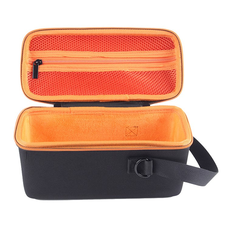 Storage Bag for Marshall Middleton Bluetooth Speaker Box Hard EVA Anti-Scratch Protective Case - Black / Orange