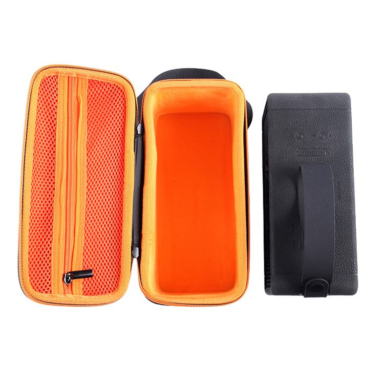 Storage Bag for Marshall Middleton Bluetooth Speaker Box Hard EVA Anti-Scratch Protective Case - Black / Orange