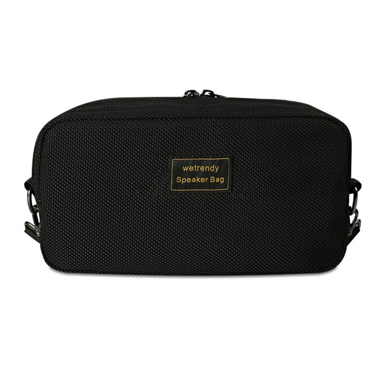 For Marshall Middleton Bluetooth Speaker Storage Bag Mesh Cloth Travel Carrying Bag with Shoulder Strap