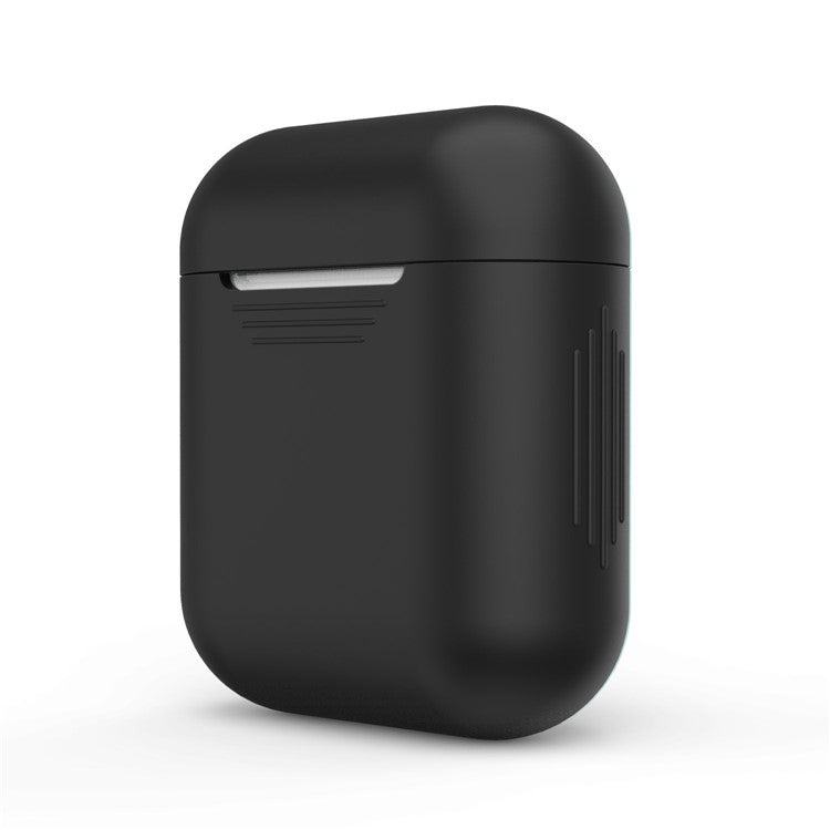 LANKILIN Shock-proof Silicone Protective Cover for Apple AirPods with Charging Case (2016) - Black