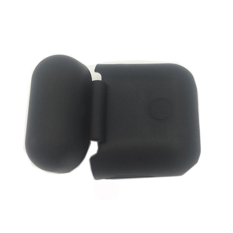 LANKILIN Shock-proof Silicone Protective Cover for Apple AirPods with Charging Case (2016) - Black