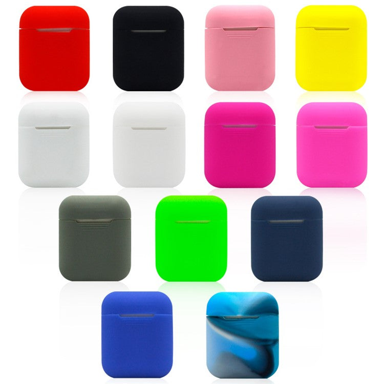 LANKILIN Shock-proof Silicone Case Protection Cover for Apple AirPods with Charging Case (2016) - Multi-color