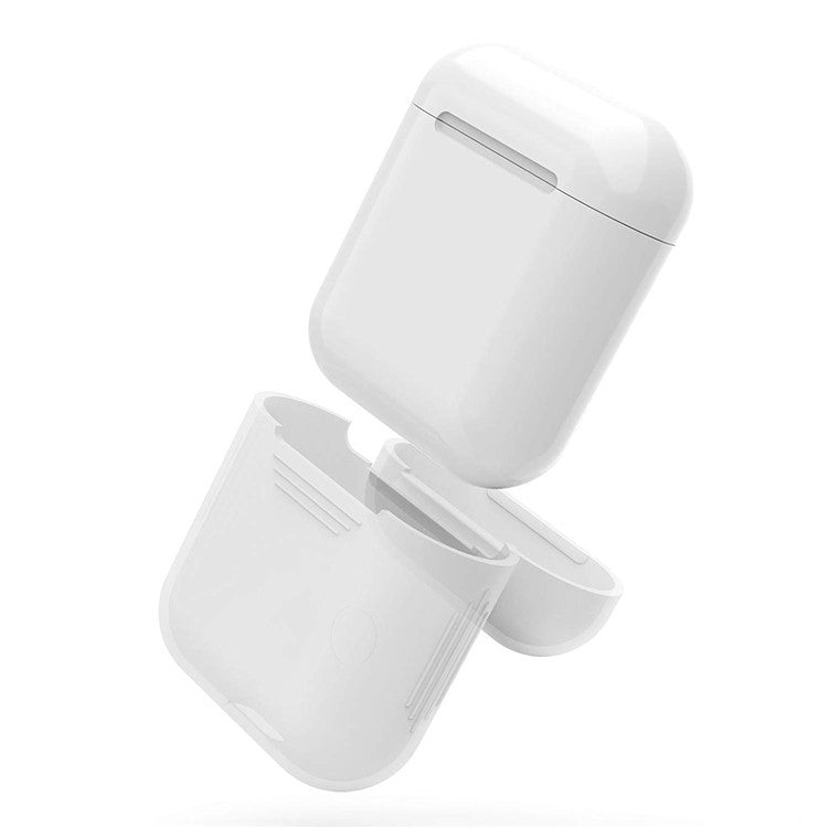 LANKILIN Shock-proof Soft Silicone Cover for Apple AirPods with Charging Case (2016) - Transparent