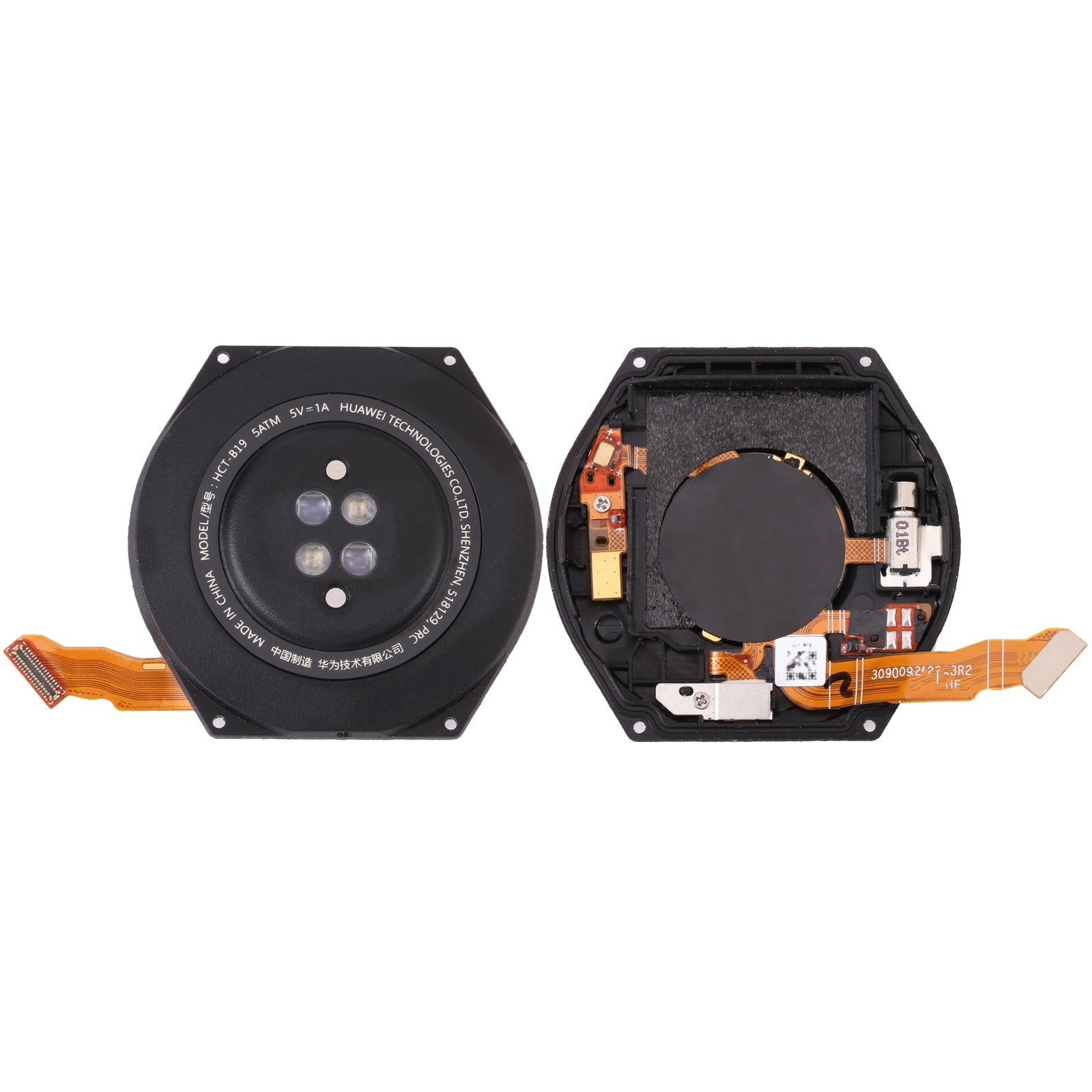 Back Cover With Sensor Flex Cable For Huawei Watch GT 2e HCT-B19