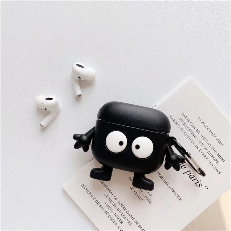 For Airpods 1/2 Pro Silicone Case Charcoal Ball Wireless Bluetooth Earphones Protector - For Airpods 1/2