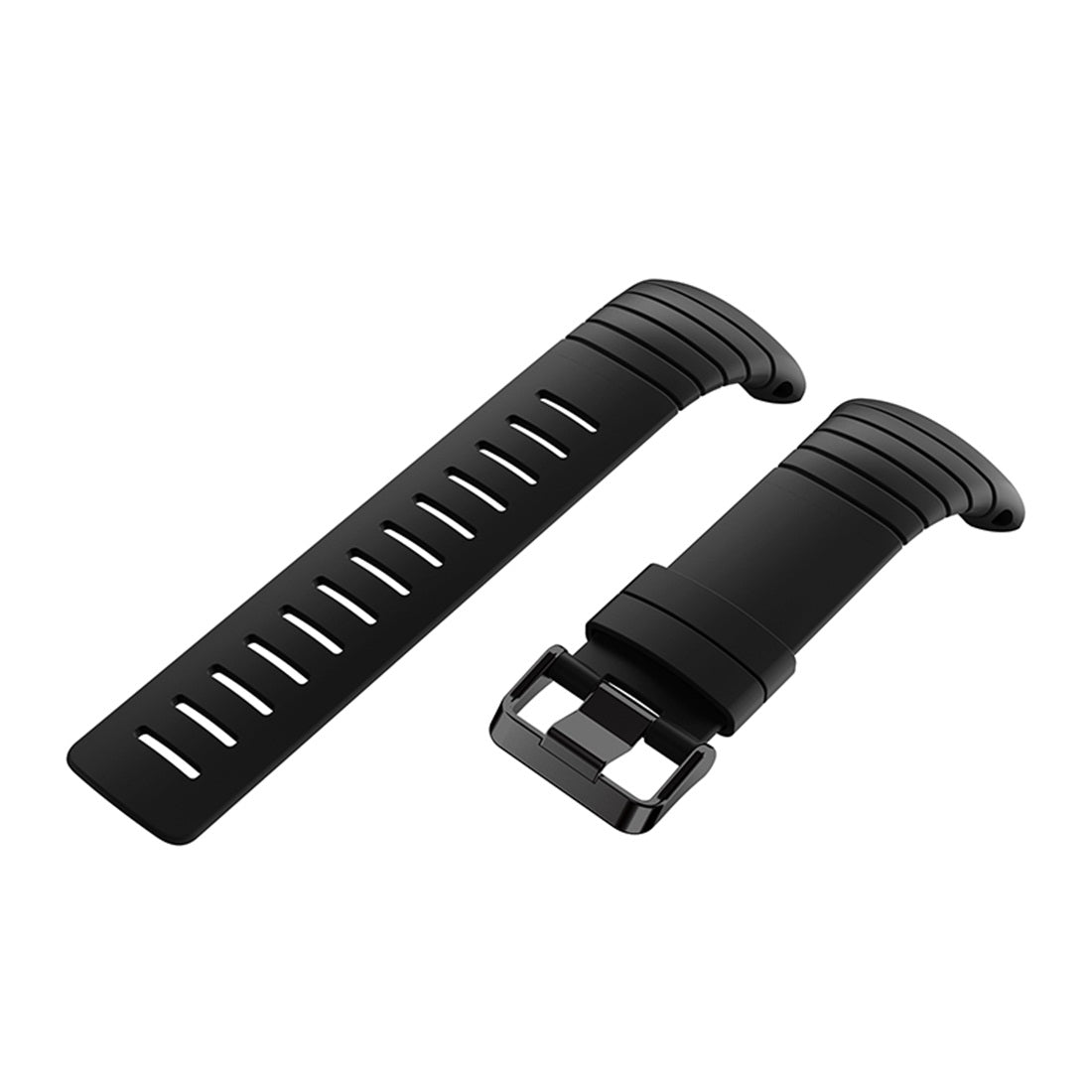 Smart Watch Silicone Watch Band for Suunto Core(Black)