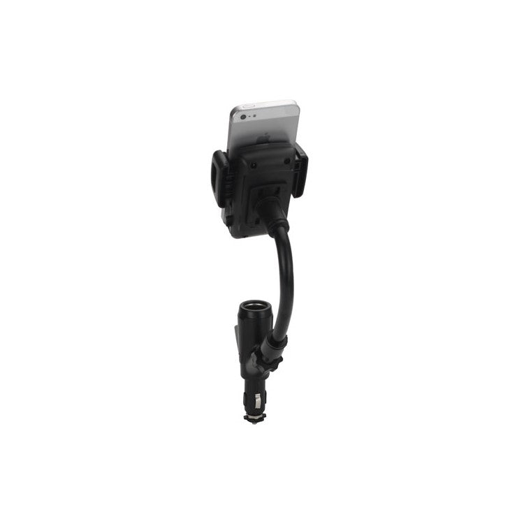 F22+C47 Universal Dual USB Car Charger Cradle Mount Holder for iPhone 5 4S / Samsung i9300 Galaxy S3