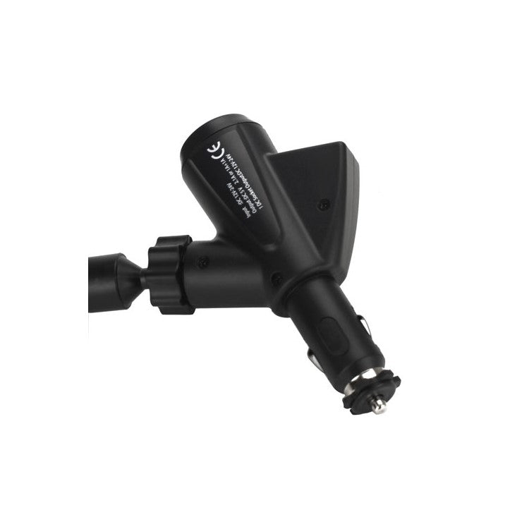 F22+C47 Universal Dual USB Car Charger Cradle Mount Holder for iPhone 5 4S / Samsung i9300 Galaxy S3