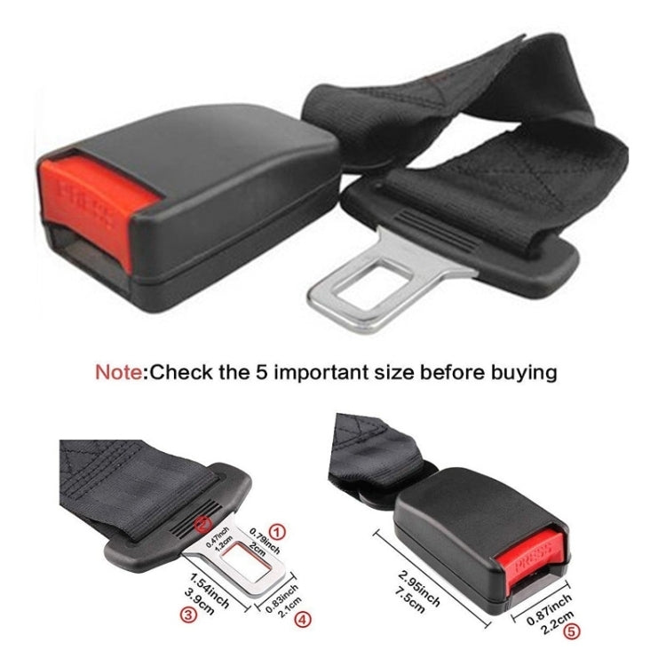 Universal Car Seat Belt Extension Strap