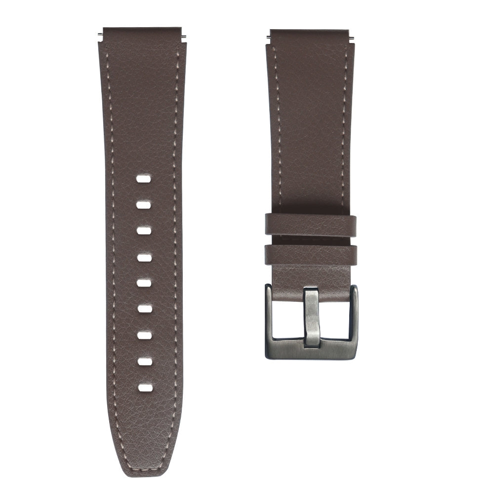 For Huawei Watch GT2 Pro Leather Watch Band(Grey)