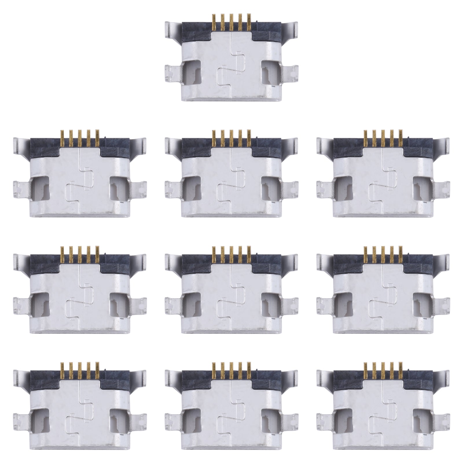 For Infinix  6/Tenco Spark Go 2020/Spark 6 Go/Smart 4/Smart 4c/Asus Zenfone 3 Max ZC520TL 10 PCS Charging Port Connector