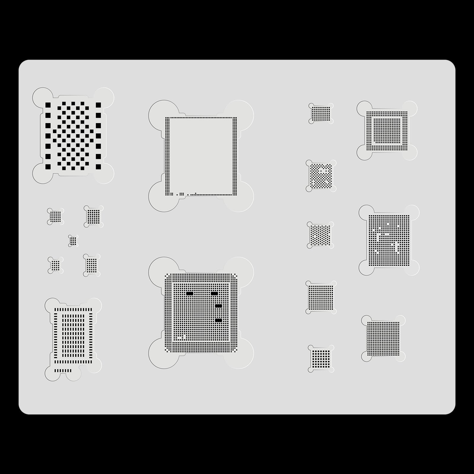 3D BGA Solder Reball Tin Plant Net, Model:A10