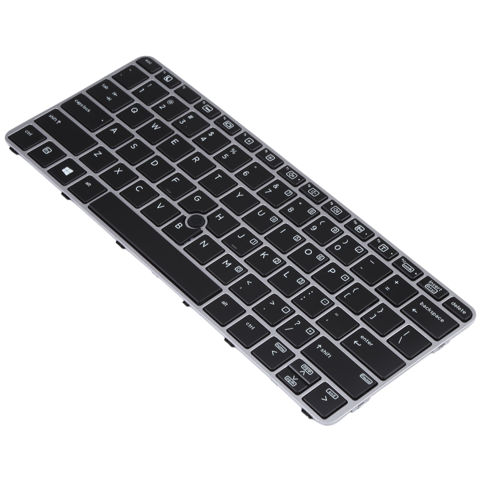 For HP Book 820 G3 US Version Keyboard with Backlight and Pointing Silver