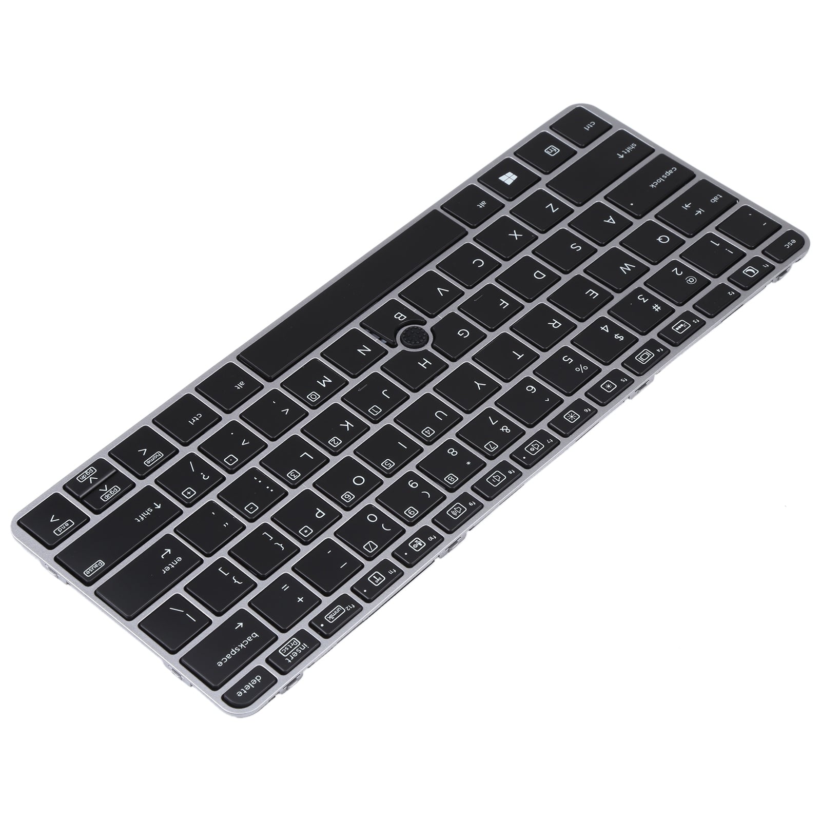 For HP Book 820 G3 US Version Keyboard with Backlight and Pointing Silver