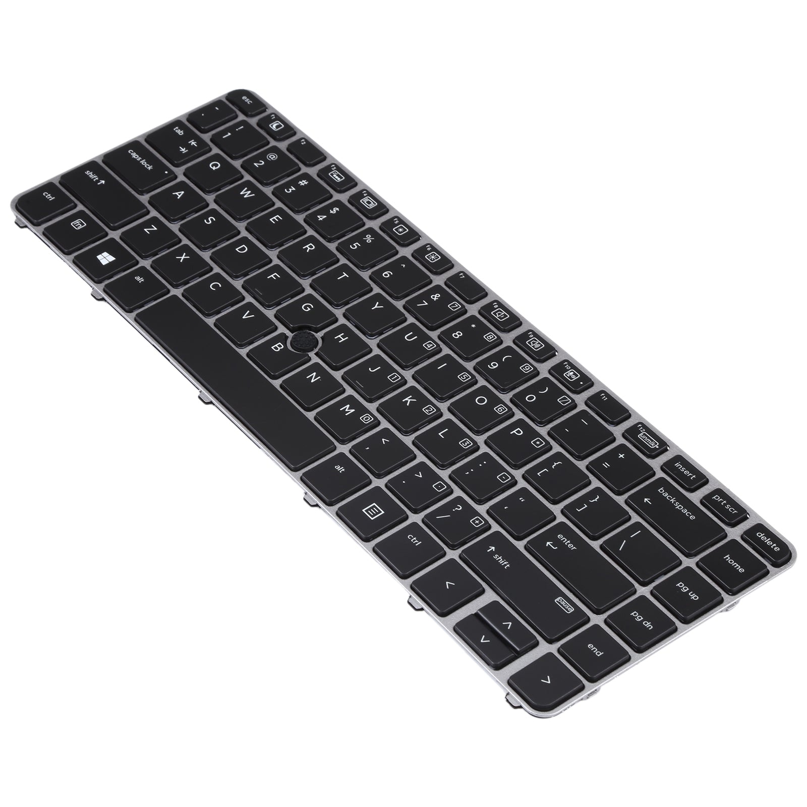 For HP Book 840 G3 US Version Keyboard with Backlight and Pointing Silver