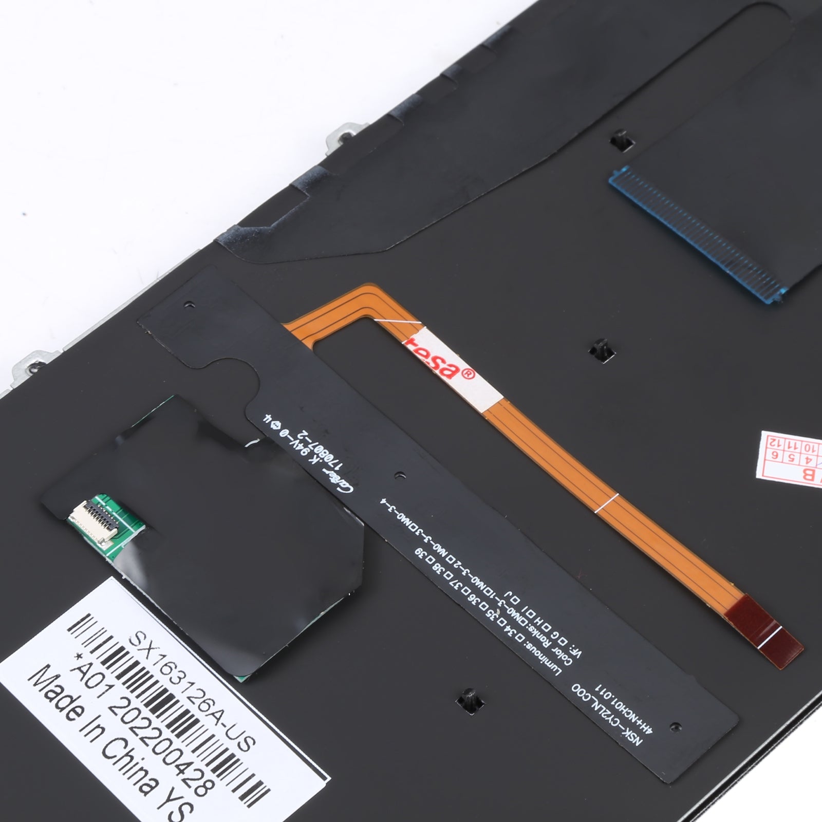 For HP Book 840 G3 US Version Keyboard with Backlight and Pointing Silver