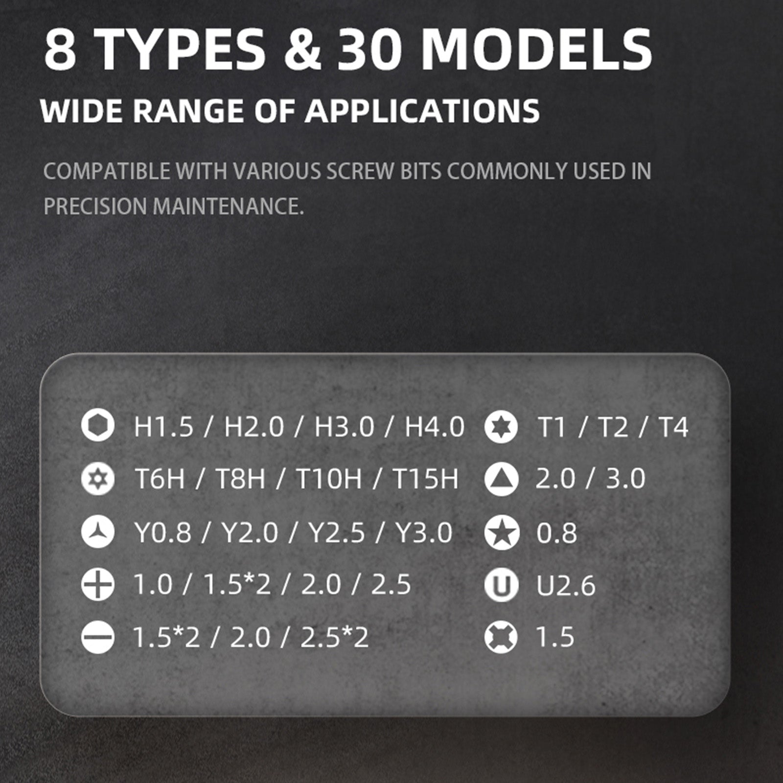 32 in 1 Precision Screwdriver Set with Tweezers, Model:JM-8189A