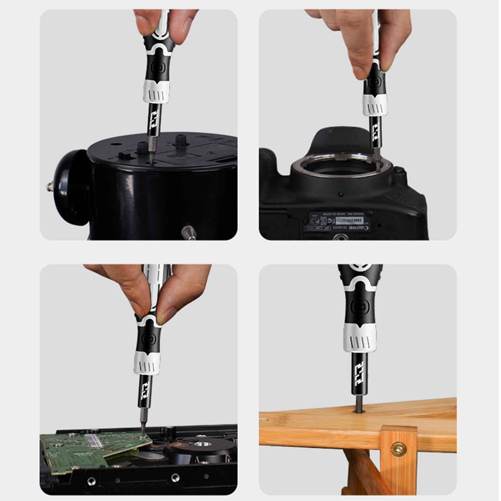 32 in 1 Precision Screwdriver Set with Tweezers, Model:JM-8189A