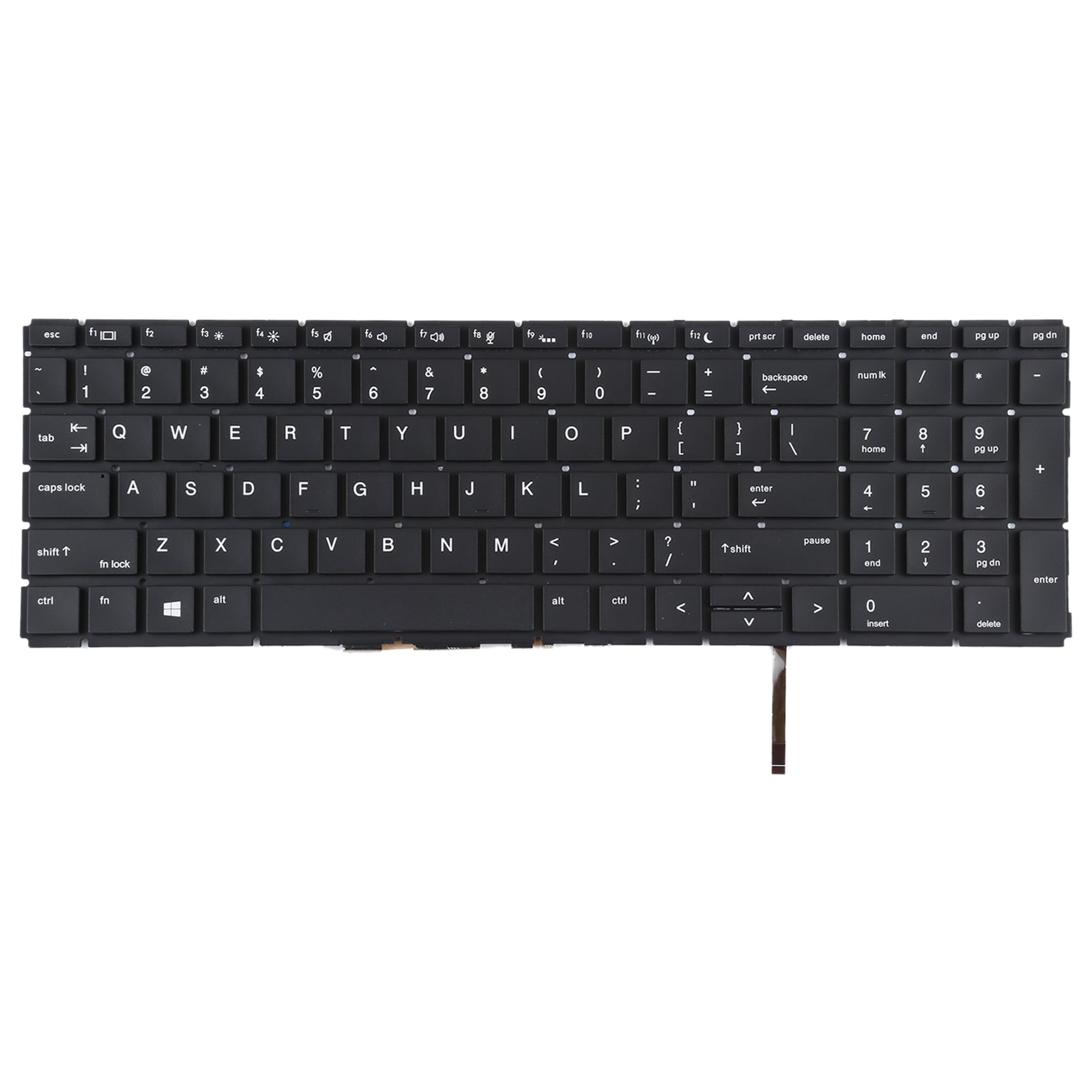 For HP Probook 450 G6 455 G6 450 G7 455 G7 US Version Keyboard with Backlight