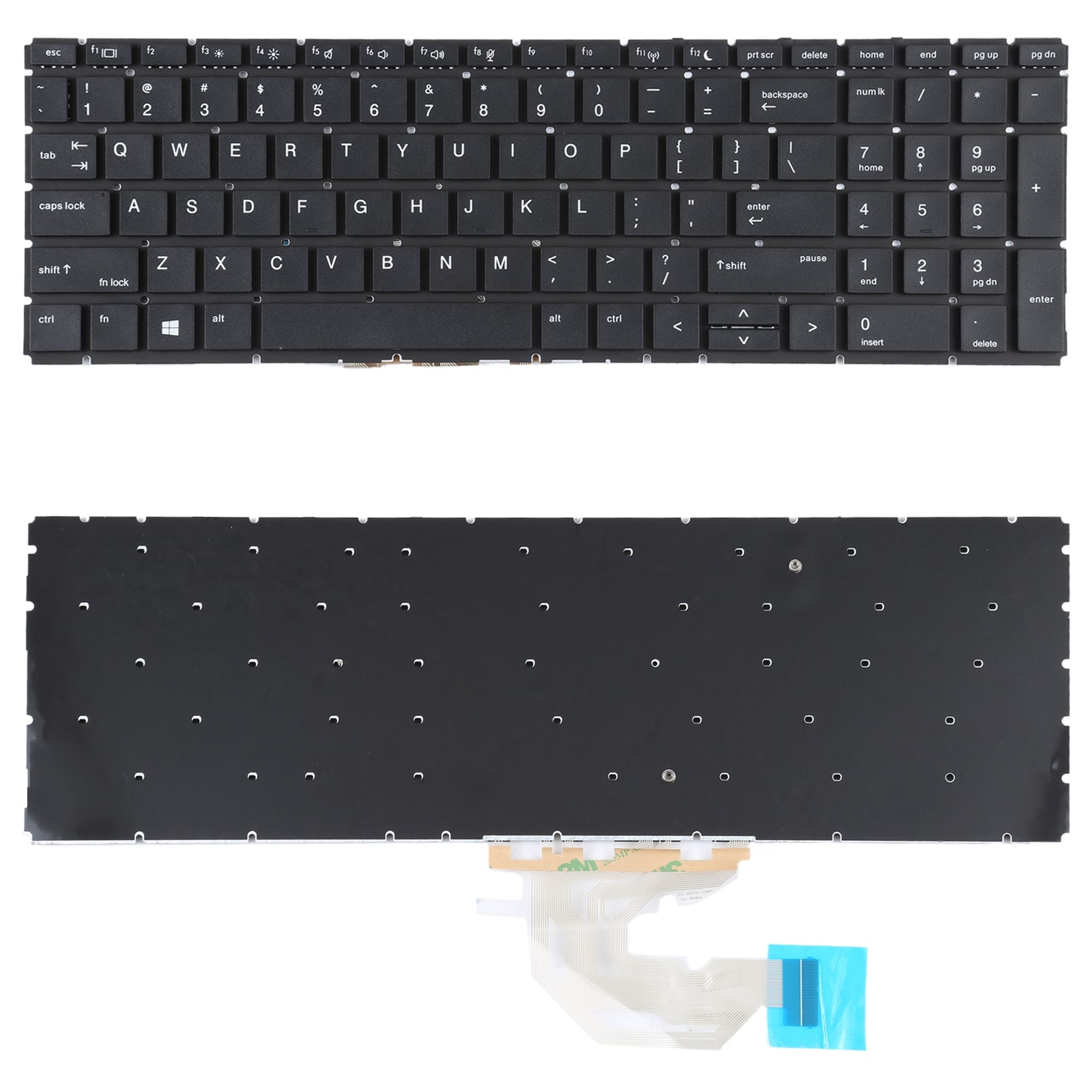 For HP Probook 450 G6 455 G6 450 G7  US Version Keyboard