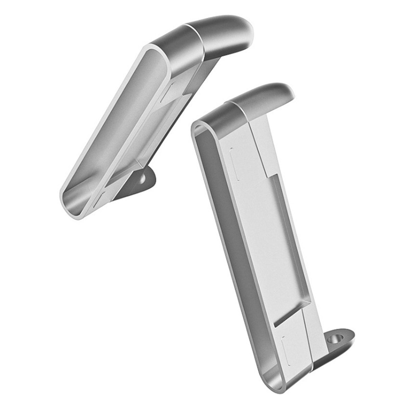 For Fitbit Versa 4 / Versa 3 / Sense 2 1 Pairs Watch Band Connector Silver