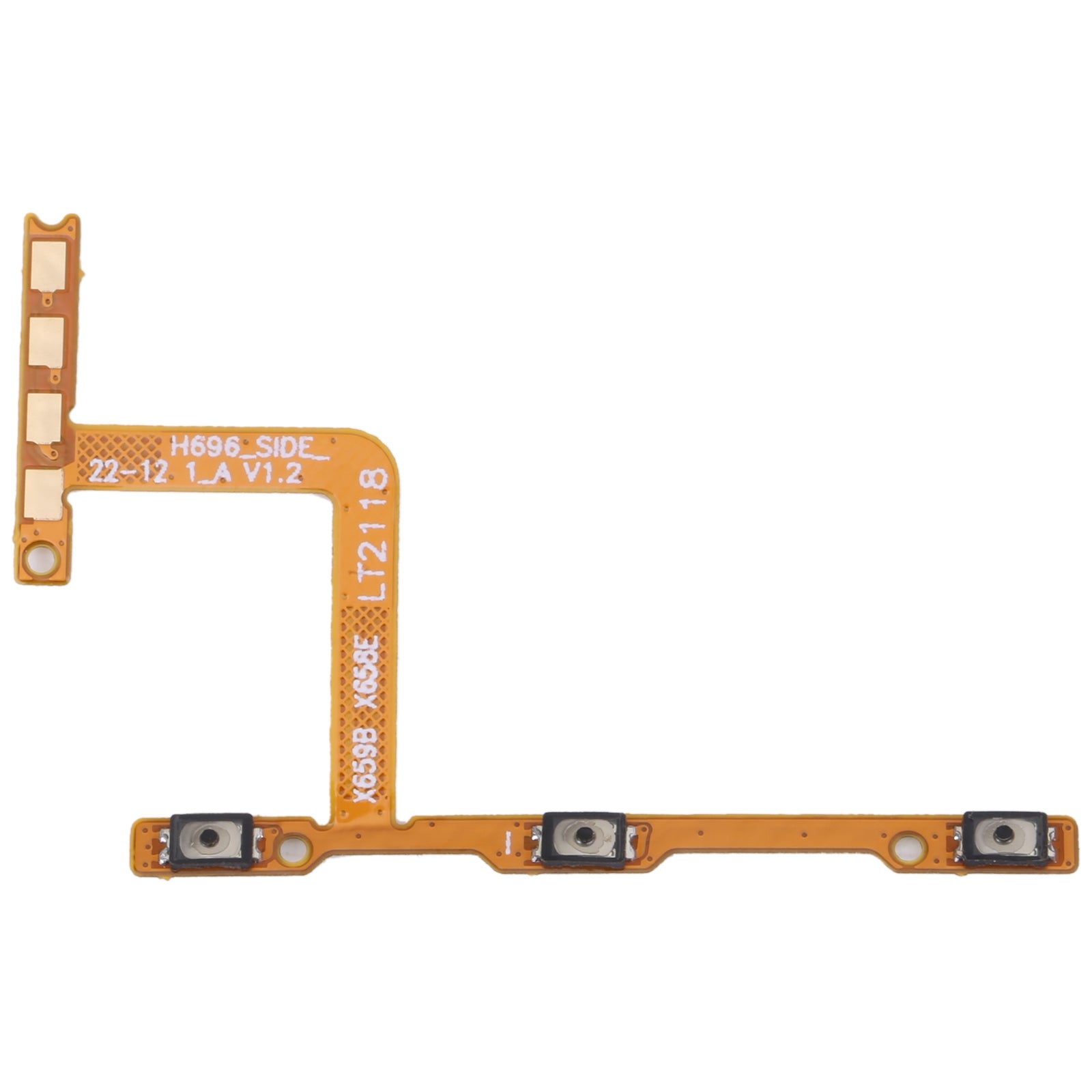 For Infinix  10i X659B OEM Power Button & Volume Button Flex Cable