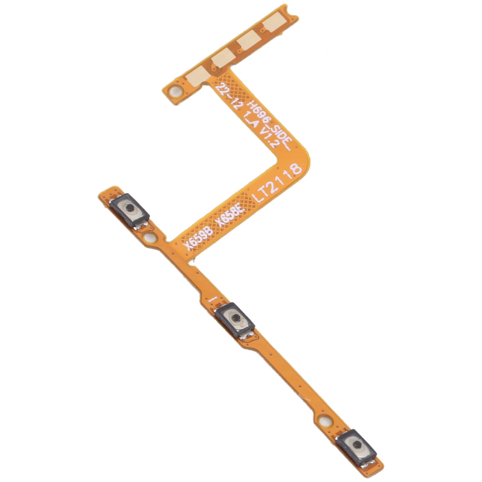For Infinix  10i X659B OEM Power Button & Volume Button Flex Cable