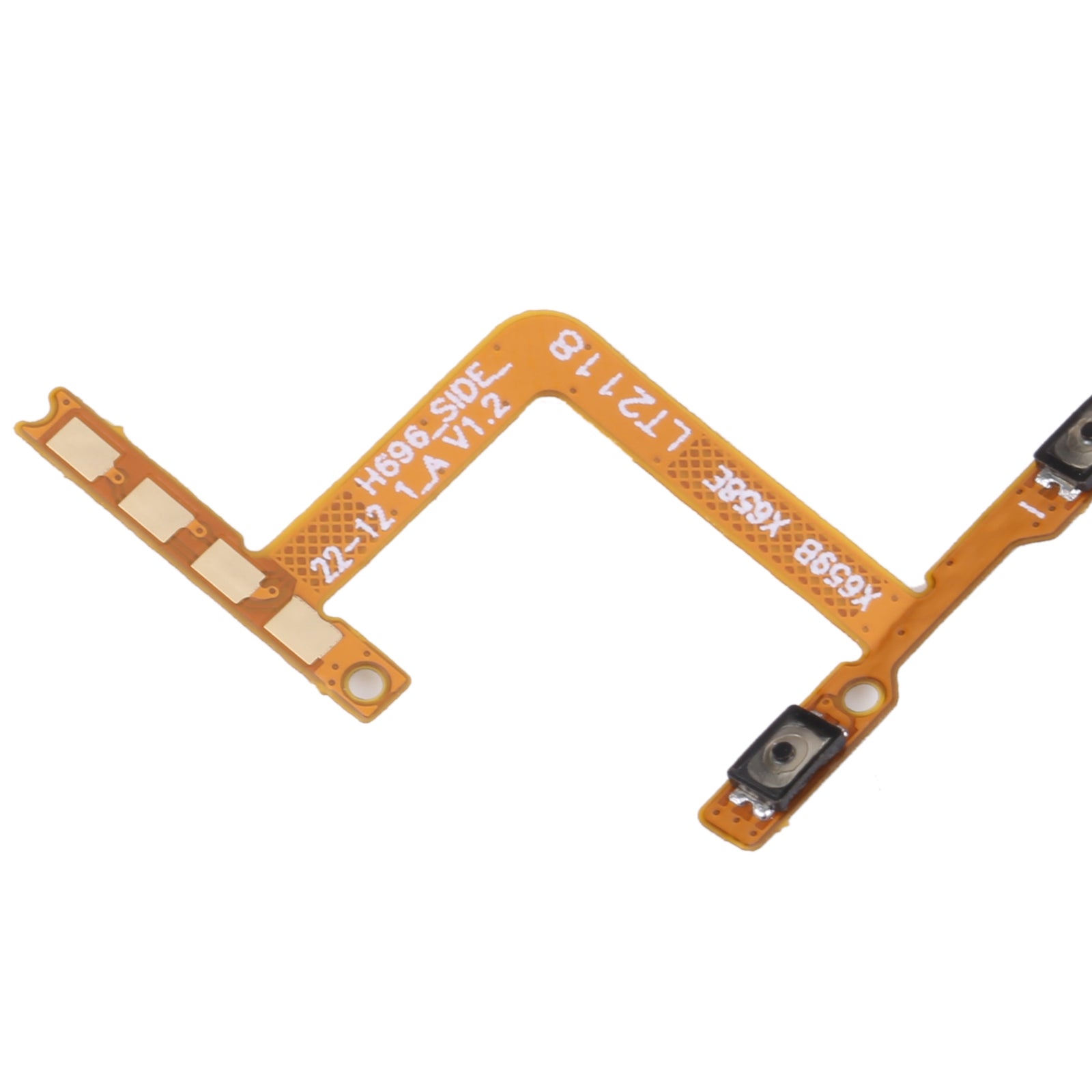 For Infinix  10i X659B OEM Power Button & Volume Button Flex Cable