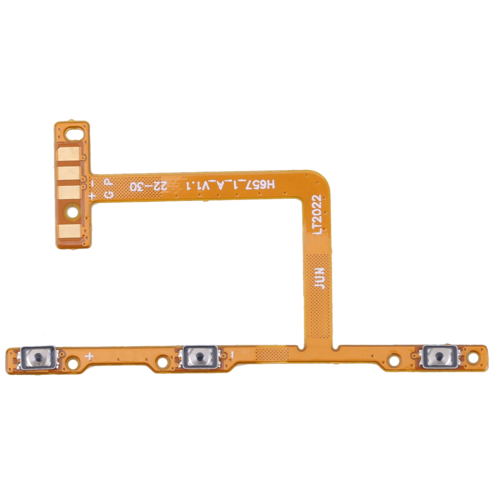 For Infinix  10 X682B X682C OEM Power Button & Volume Button Flex Cable