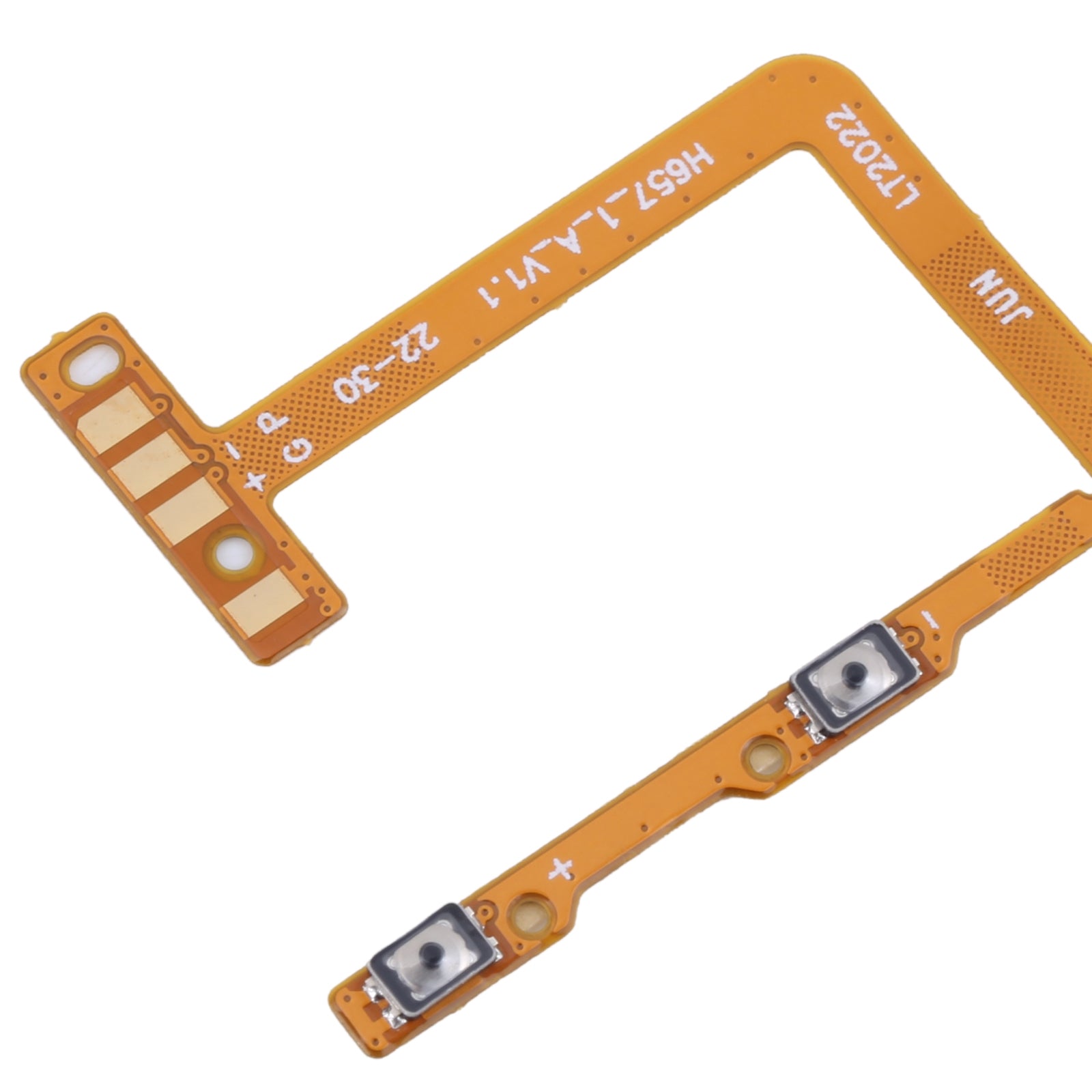 For Infinix  10 X682B X682C OEM Power Button & Volume Button Flex Cable